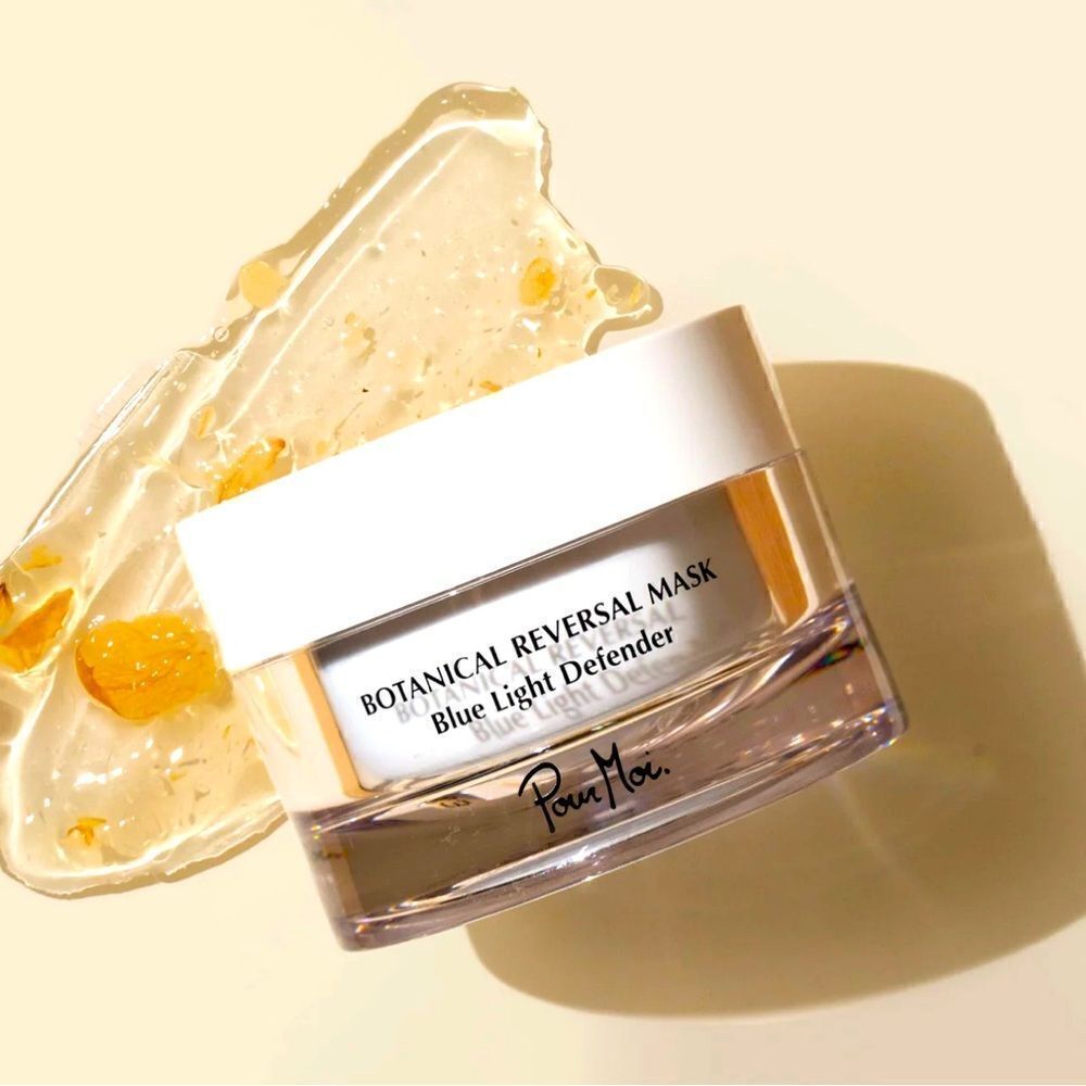 Pour Moi Botanical Reversal Mask blue light defense brand new made in France